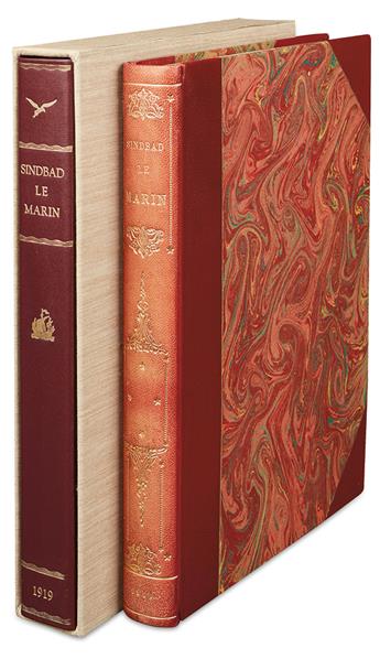 (ARABIAN NIGHTS.) Dulac, Edmund; illustrator. Sindbad le Marin et dAutres Contes des Mille et Une Nuits.